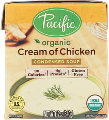 PACIFIC FOODS: Organic Cream of Chicken Condensed Soup, 12 oz