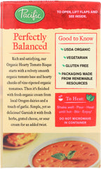 PACIFIC FOODS: Organic Hearty Tomato Bisque, 17.6 oz