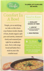 PACIFIC FOODS: Hearty Soup Split Pea and Uncured Ham, 17 oz