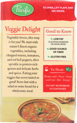 PACIFIC FOODS: Organic Soup Vegetable Quinoa, 17 oz