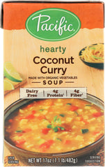 PACIFIC FOODS: Soup Hearty Coconut Curry, 17 oz