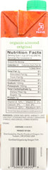 PACIFIC FOODS: Organic Almond Non-Dairy Beverage Original, 32 oz