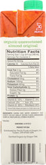 PACIFIC FOODS: Organic Almond Milk Original Unsweetened, 32 oz