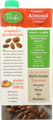 PACIFIC FOODS: Organic Non-Dairy Almond Beverage Vanilla, 32 oz