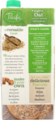 PACIFIC FOODS: Organic Oat Dairy Free Original Beverage, 32 oz