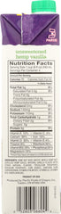 PACIFIC FOODS: Unsweetened Hemp Vanilla, 32 oz