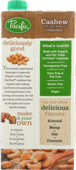PACIFIC FOODS: Non-dairy Cashew Original Beverage, 32 oz