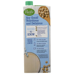 PACIFIC FOODS: Beverages Ultra Soy Original, 32 oz