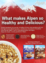 ALPEN: Cereal Muesli Original With Raisin, 14 oz