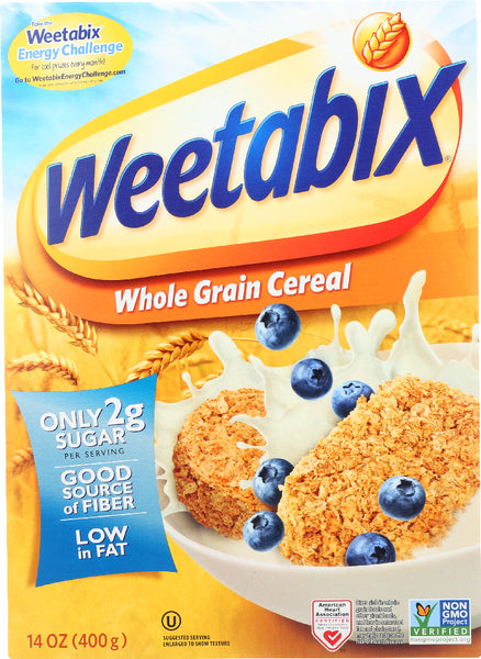 WEETABIX: Whole Grain Cereal, 14 oz