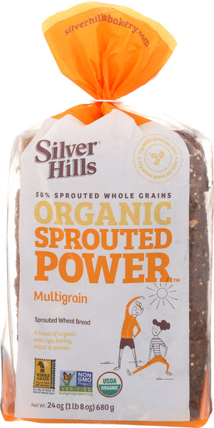 SILVER HILLS: Bread Loaf Multigrain, 24 oz