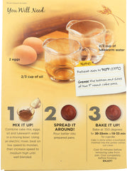EUROPEAN GOURMET BAKERY: Chocolate Organic Cake Mix, 15.25 oz