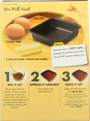 EUROPEAN GOURMET BAKERY: Chocolate Organic Brownie Mix, 13 oz