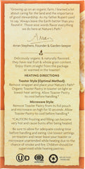 NATURES PATH: Toaster Pastry Frosted Pumpkin Pie, 11 oz