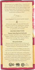 NATURE'S PATH: Organic Frosted Cherry Pomegranate Toaster Pastries, 11 oz