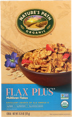 NATURE'S PATH: Organic Flax Plus Multibran Flakes Cereal, 13.25 oz