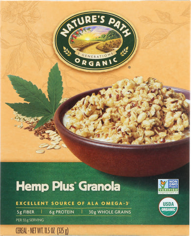 NATURE'S PATH: Organic Hemp Plus Granola, 11.5 oz