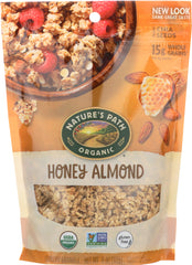 NATURE'S PATH: Gluten Free Selections Honey Almond Granola with Chia, 11 oz