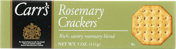 CARRS: Rosemary Crackers, 5 oz