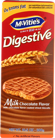 MCVITIES: Crackers Digestive Milk Chocolate, 10.5 oz