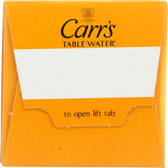 CARRS: Table Water Crackers Roasted Garlic and Herb, 4.25 oz