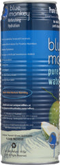 BLUE MONKEY: 100% Natural Pure Coconut Water No Pulp, 17.6 oz