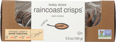 RAINCOAST CRISPS: Original Seed Crackers, 5.3 oz