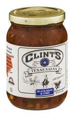 CLINTS: Salsa Roasted Serrano, 16 oz