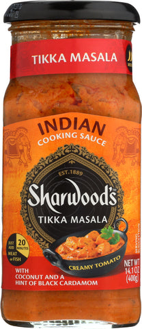 SHARWOODS: Sauce Tikka Masala, 14.1 oz