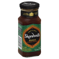 SHARWOODS: Chutney Mango Ginger, 12.5 oz