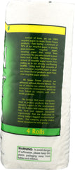 GREEN FOREST: Bath Tissue White 4 Rolls 198 Sheets, 1 ea