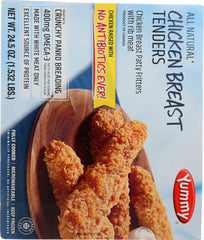 YUMMY: Tenders Chicken Natural, 24.5 oz