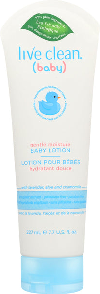 LIVE CLEAN: Lotion Baby Moisturizing, 7.7 oz