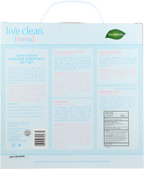 LIVE CLEAN: Baby Gift Set Full Size, 4 pc