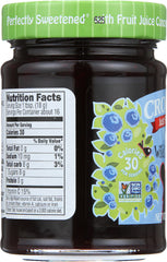 CROFTERS: Organic Blueberry Fruit Spread, 10 oz