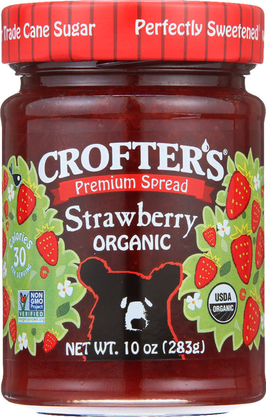 CROFTERS: Conserve Strawberry Organic, 10 oz