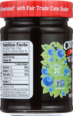 CROFTERS: Conserve Wild Blueberry Organic, 10 oz