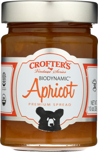 CROFTERS: Biodynamic Apricot Jam, 10 oz