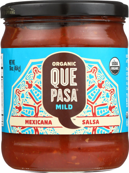 QUE PASA: Mexicana Mild Salsa, 16 oz