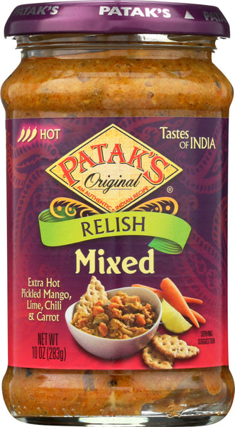 PATAKS: Relish Pickled Mixed, 10 oz