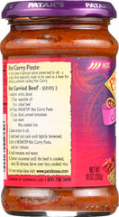 PATAK'S: Original Concentrated Hot Curry Paste Tomato Cumin and Chile, 10 oz