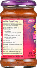 PATAKS: Paste Curry Vindaloo, 10 oz