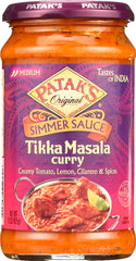 PATAK'S: Tikka Masala Curry Cooking Sauce, 15 Oz