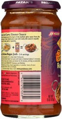 PATAKS: Cooking Sauce Rogan Josh, 15 oz