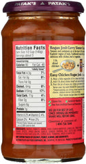 PATAKS: Cooking Sauce Rogan Josh, 15 oz