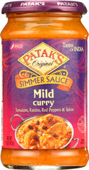 PATAKS: Sauce Curry Mild, 15 oz