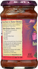 PATAKS: Paste Butter Chicken, 11 oz