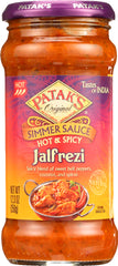 PATAKS: Jalfrezi Hot & Spicy, 12.3 oz