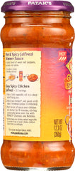 PATAKS: Jalfrezi Hot & Spicy, 12.3 oz