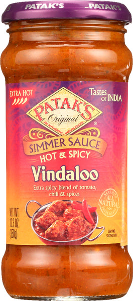 PATAKS: Vindaloo Hot & Spicy, 12.3 oz